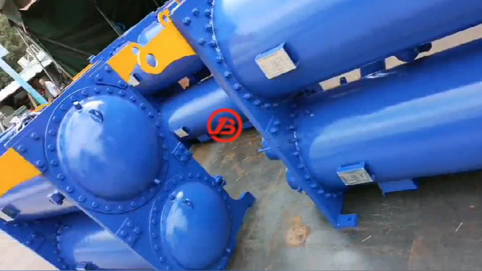 磁懸浮滿液冷水機(jī)組換熱器8月