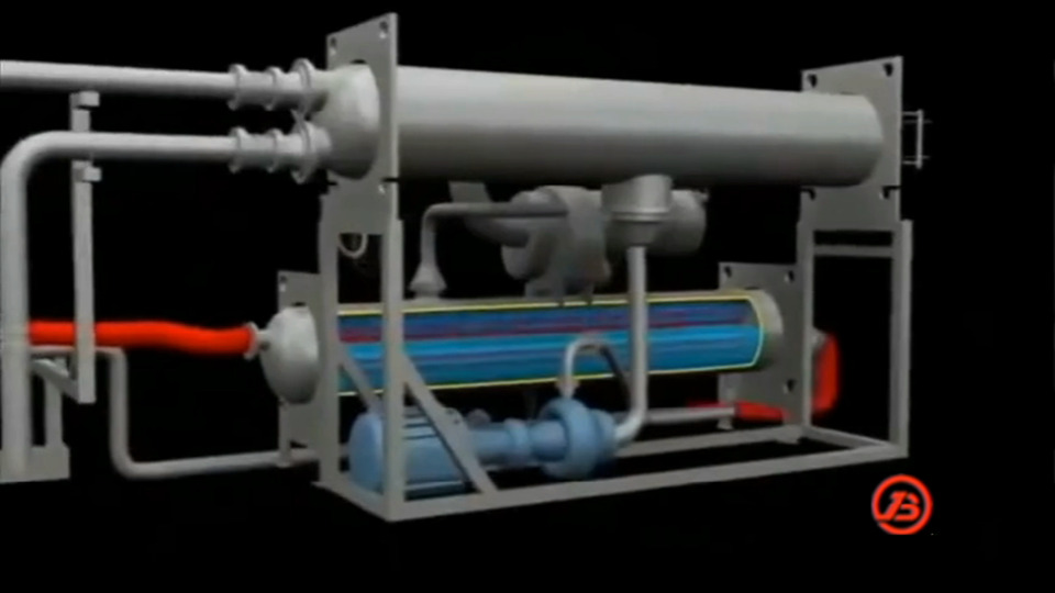 大型空調(diào)冷水機(jī)組是怎么工作的