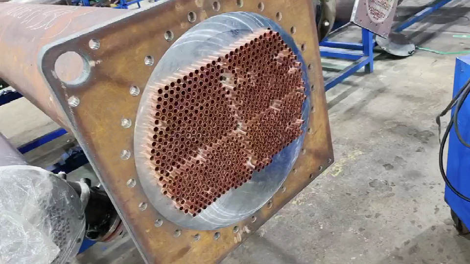 換熱器管接頭脹接：記錄捷邦車間忙碌的一角