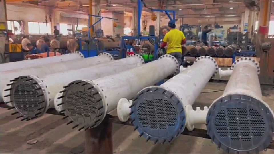 你是搞養(yǎng)殖的嗎？鈦管水源熱泵換熱器